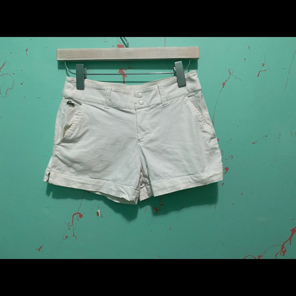 Brushed twill short